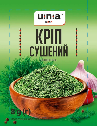 Кріп сушений UNA PACK, 8 г